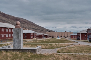 Ghost town in the Arctic